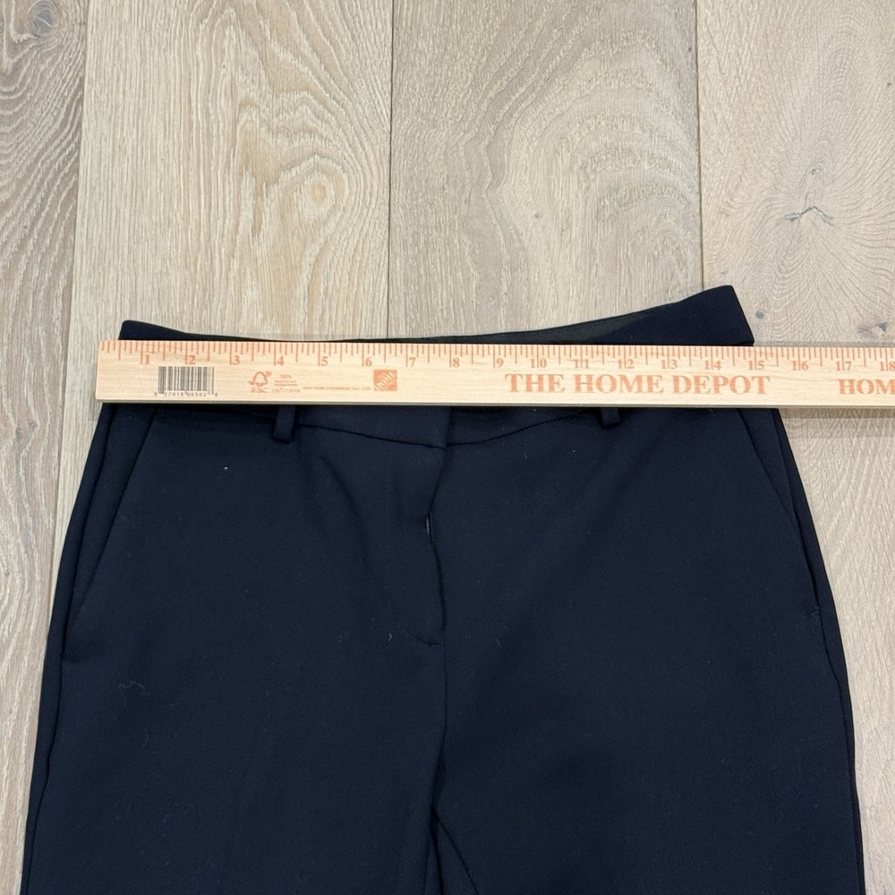 Ann Taylor NWT Sophia Straight Leg Dress Pants Navy Sz 2 Tall - Picture 7 of 10